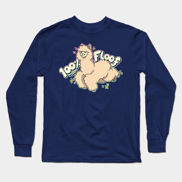 100 Percent Floof Long Sleeve T-Shirt by goccart